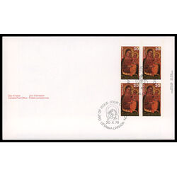 canada stamp 775 virgin and child 30 1978 FDC UR