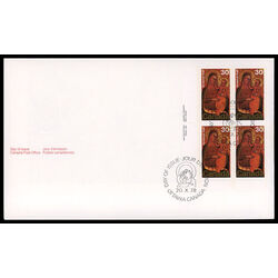 canada stamp 775 virgin and child 30 1978 FDC LL