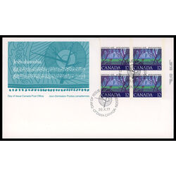 canada stamp 742 angelic choir 12 1977 FDC UR