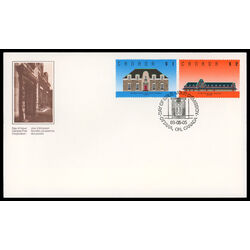 canada stamp 1181 2 fdc runnymede library toronto on 1989 FDC COMBO