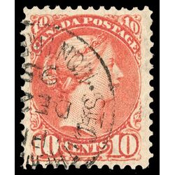 canada stamp 45b queen victoria 10 1897 U VF 014
