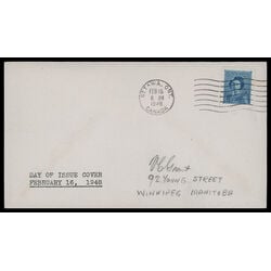 canada stamp 276 princess elizabeth 4 1948 FDC 024