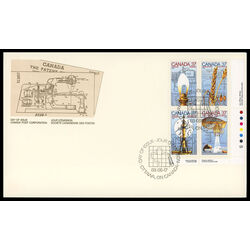 canada stamp 1209a canada day science and technology 3 1988 FDC LR