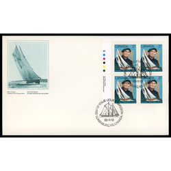 canada stamp 1228 angus walters 37 1988 FDC UL