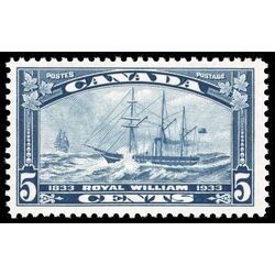 canada stamp 204 royal william 5 1933 M VFNH 039
