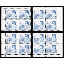 canada stamp 458iii queen elizabeth ii fishing village 5 1971 CB SET