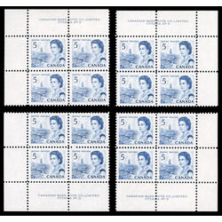 canada stamp 458 queen elizabeth ii fishing village 5 1967 PB SET %233