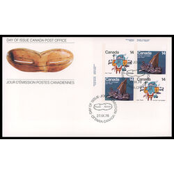 canada stamp 770a inuit travel 1978 FDC UL