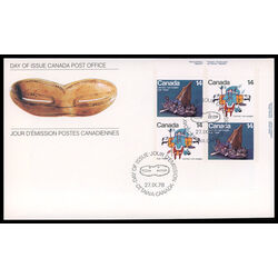 canada stamp 770a inuit travel 1978 FDC UR