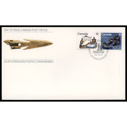 canada stamp 749a inuit hunting 1977 FDC
