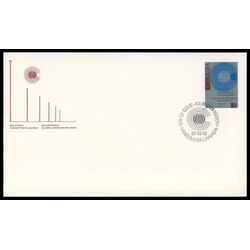 canada stamp 1147 commonwealth emblem 36 1987 FDC