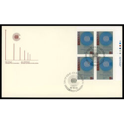 canada stamp 1147 commonwealth emblem 36 1987 FDC UR