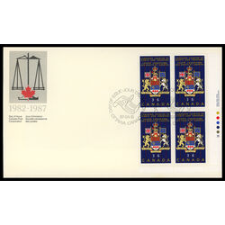 canada stamp 1133 candian coat of arms 36 1987 FDC LR