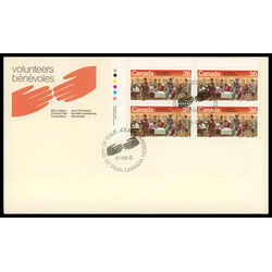 canada stamp 1132 canadian volunteers 36 1987 FDC UL