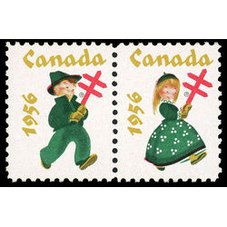 canada stamp christmas seals cs55 christmas seals 1956