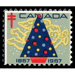 canada stamp christmas seals cs66 christmas seals 1967