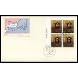 canada stamp 1091 molly brant 34 1986 FDC UL