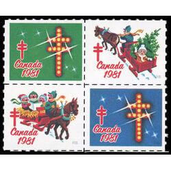 canada stamp christmas seals cs80 christmas seals 1981
