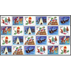 canada stamp christmas seals cs83 christmas seals 1984 M PANE