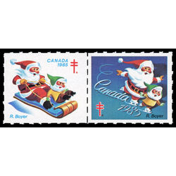 canada stamp christmas seals cs84 christmas seals 1985 M VFNH