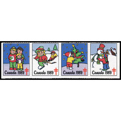 canada stamp christmas seals cs88 christmas seals 1989 M VFNH