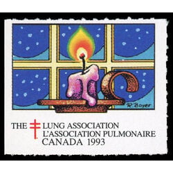 canada stamp christmas seals cs92 christmas seals 1993