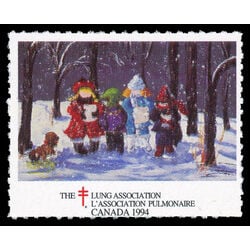 canada stamp christmas seals cs93 christmas seals 1994