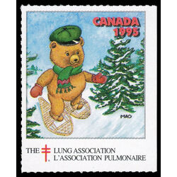 canada stamp christmas seals cs94 christmas seals 1995