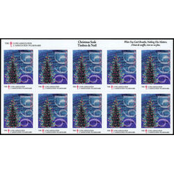 canada stamp christmas seals cs95 christmas seals 1996 M PANE