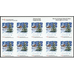 canada stamp christmas seals cs97 christmas seals 1998 M PANE