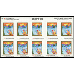 canada stamp christmas seals cs98 christmas seals 1999 M PANE