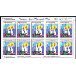 canada stamp christmas seals cs103 christmas seals 2004 M PANE