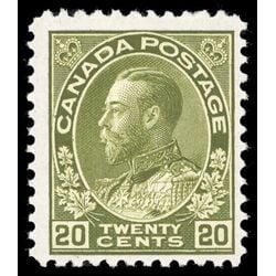 canada stamp 119c king george v 20 1912 M F 005