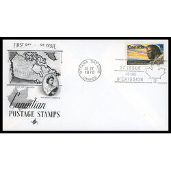 canada stamp 512 henry kelsey 6 1970 FDC PC 022