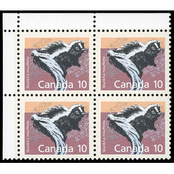 canada stamp 1160iii skunk 10 1988 CB UL