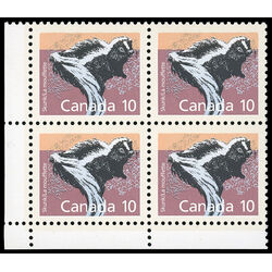 canada stamp 1160iii skunk 10 1988 CB LL