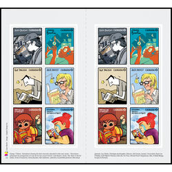 canada stamp 3524a graphic novelists 2025