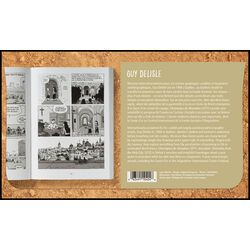 canada stamp 3521 fdc guy delisle 2025