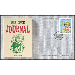 canada stamp 3522 fdc julie doucet 2025