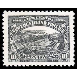 newfoundland stamp 95 paper mills 10 1910 M XFNG 016