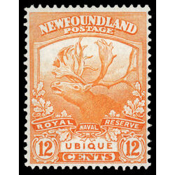 newfoundland stamp 123 ubique 12 1919 M VF 012