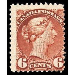 canada stamp 43 queen victoria 6 1888 M VG FNH 053
