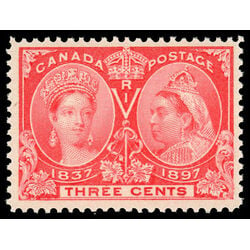 canada stamp 53 queen victoria diamond jubilee 3 1897 M VFNH 045