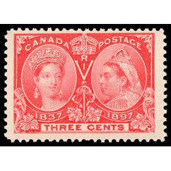 canada stamp 53 queen victoria diamond jubilee 3 1897 M VFNH 046