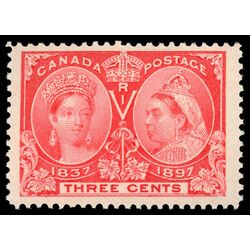 canada stamp 53 queen victoria diamond jubilee 3 1897 M VFNH 047