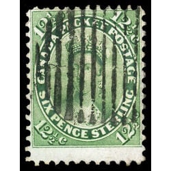 canada stamp 18 queen victoria 12 1859 U F VF 070