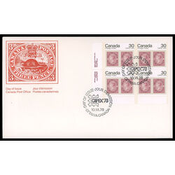 canada stamp 755 1 2d queen victoria 30 1978 FDC LL