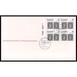canada stamp 753 12d queen victoria 12 1978 FDC UL