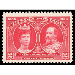 canada stamp 98 king edward vii queen alexandra 2 1908 M VFNH 043