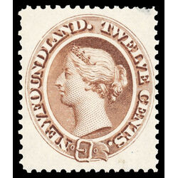 newfoundland stamp 29 queen victoria 12 1894 M VFNG 029